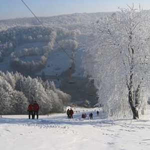 Ski slope in Petříkovice